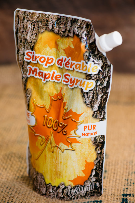 Sirop d'érable 500ml - Maple syrup 500ml