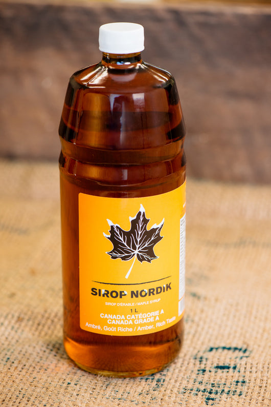 Sirop d'érable 1 litre - Maple syrup 1 liter